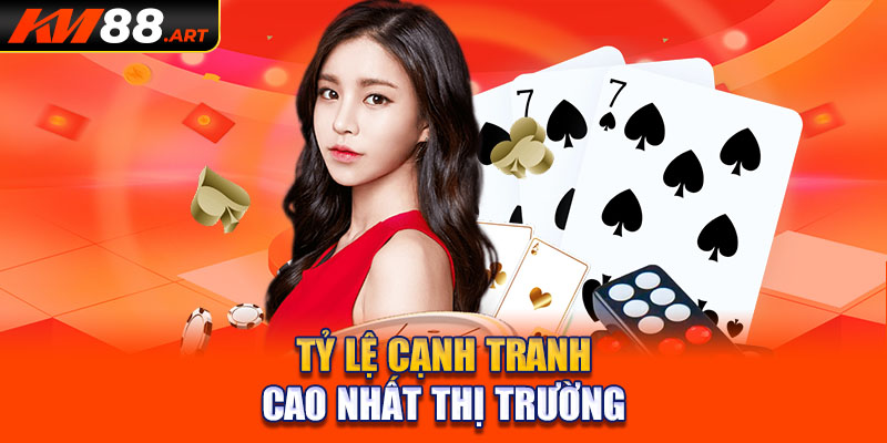 Tỷ lệ cạnh tranh cao nhất thị trường